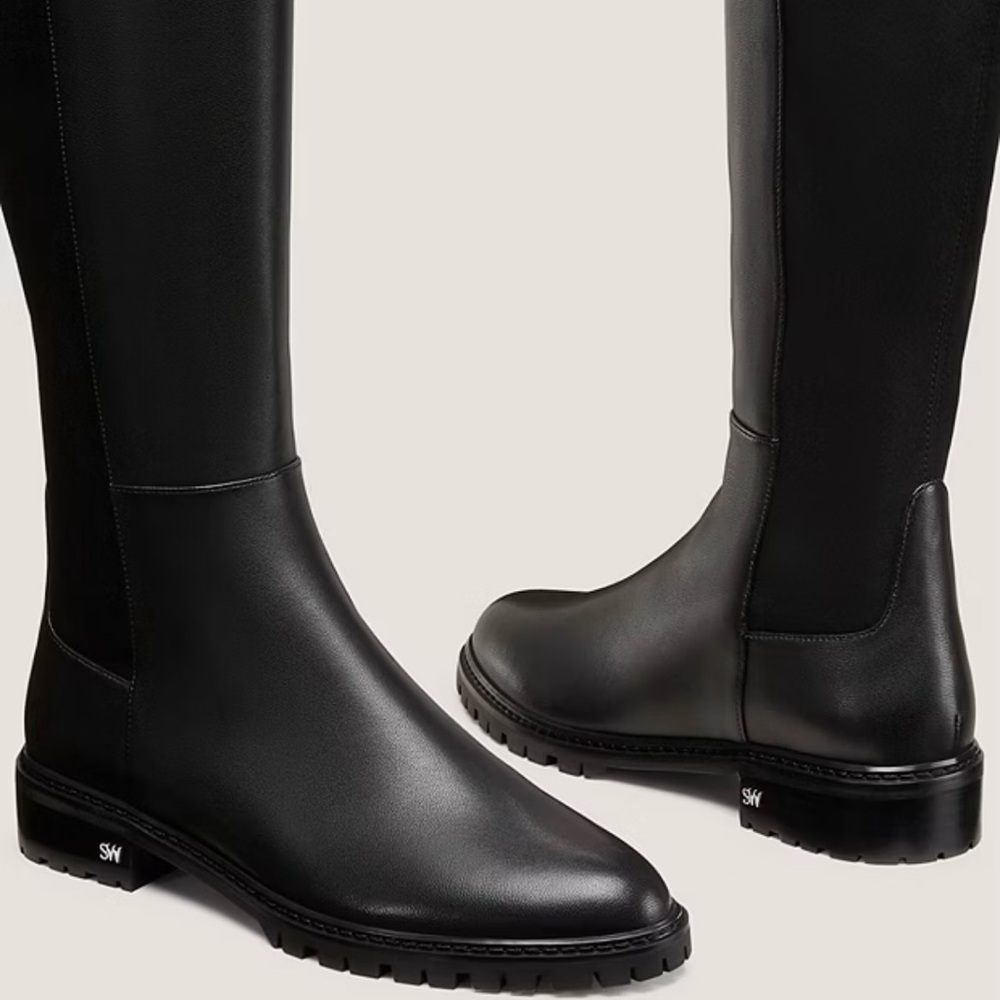 Stuart Weitzman Black Over the Knee Boots - Picture 2 of 8